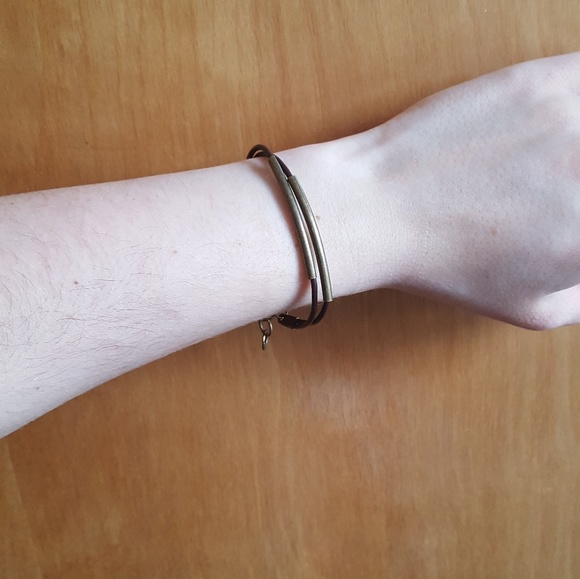 Brown and bronze braclet. - Picture 2 of 3